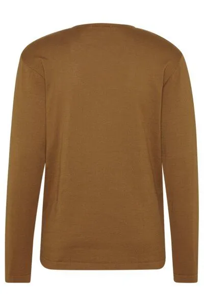 Wunderwerk Wunderwerk Herren Rundhals Pullover aus 100% Biobaumwolle "Core crewknit co male", Braun (burned almond 843), – Produktbild 2 von 4
