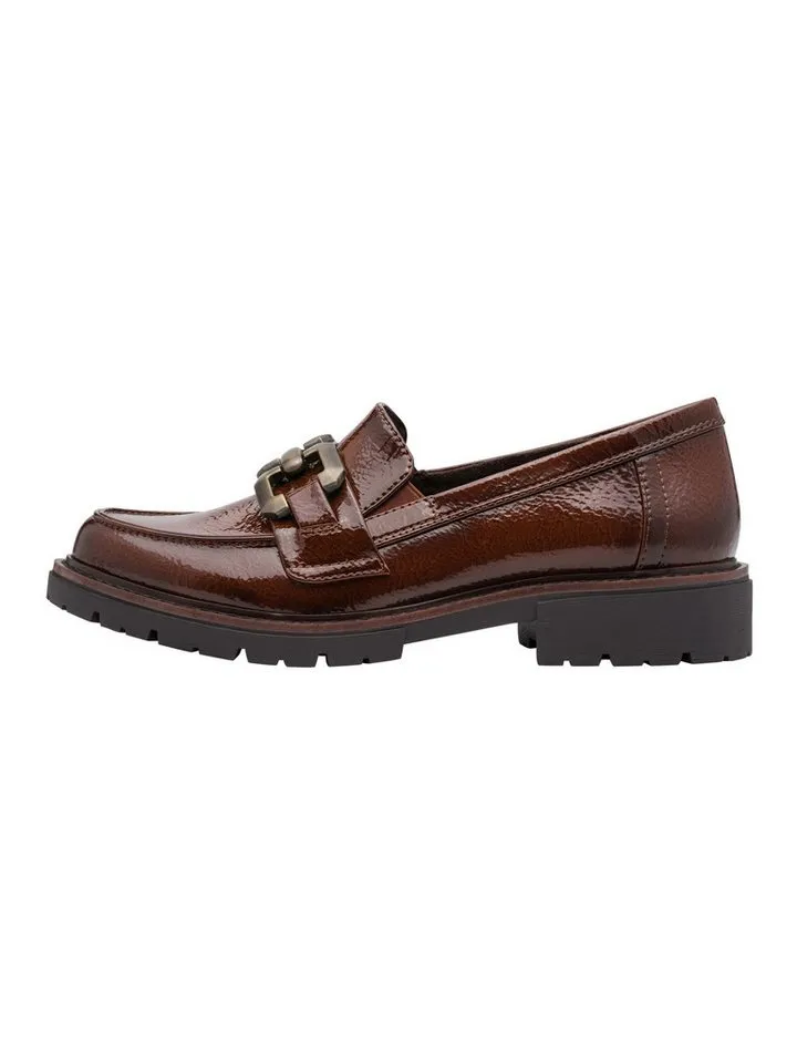 Jana Jana Vegan, Mehrweite mit Absatz kein Absatz 8-24764-41 Slipper Vegan, Braun, – Produktbild 4 von 5