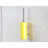 werkvoll by Lena Peter werkvoll by Lena Peter Recycling Wandhalter WC-Bürste FIRE mit Edelstahlgriff, Gelb, – Produktbild 1 von 1