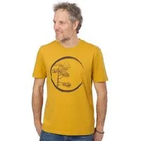 Life-Tree Life-Tree Organic Fairwear Shirt Men "Circle", Gelb, – Produktbild 2 von 5