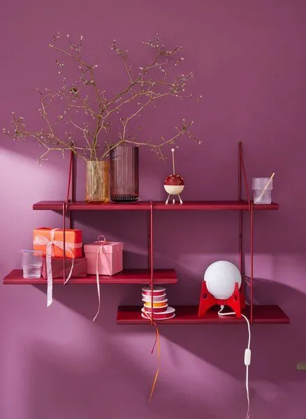 Hausen Hausen Wandregal SHRINK shelf berry, Rose, – Produktbild 2 von 4