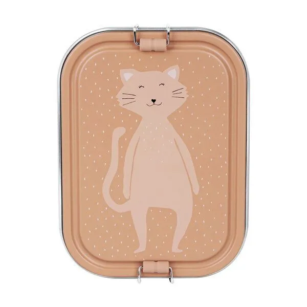 TRIXIE TRIXIE – Kinderbrotdose – Lunchbox aus Edelstahl – groß, Grey, – Produktbild 2 von 8