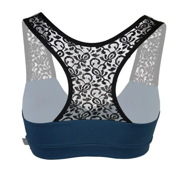 Frija Omina Frija Omina Bio-Bustier Jondel-Top, Indigo (blau), – Produktbild 1 von 3