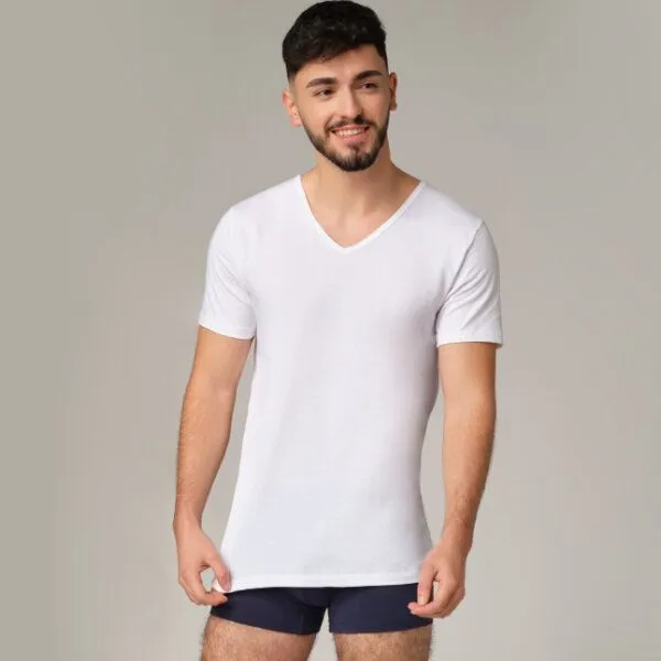 comazo|earth comazo|earth Fairtrade Single Jersey Shirt kurzarm | GOTS zertifiziert, Weiss, – Produktbild 1 von 4