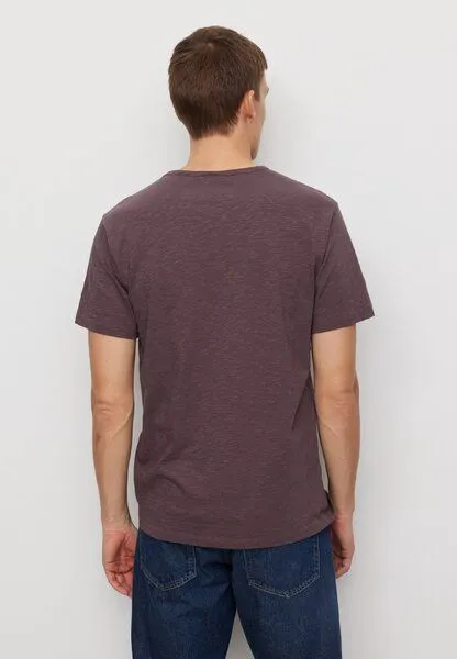 recolution Herren Slub T-Shirt aus Bio-Baumwolle - BAY - recolution, Dark grape (lila), – Produktbild 4 von 4
