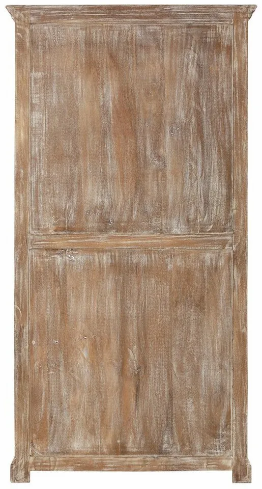 OTTO home Stauraumschrank Malati Mehrzweckschrank mit 2 Türen, 2 Schubläden & dekorative Fräsung Breite 105 cm, Braun, – Produktbild 3 von 5
