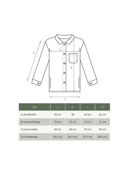 FUXBAU Fuxbau Männer Overshirt, Olivegrün, – Produktbild 1 von 4