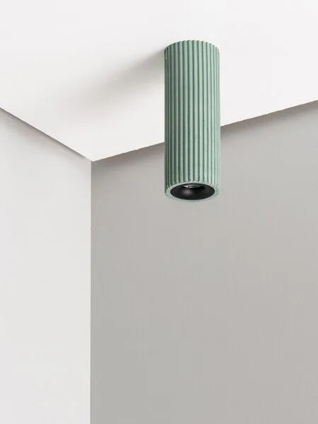GANTlights Deckenspot lang Deckenleuchte GANTlights S2l, Jade, – Produktbild 1 von 4