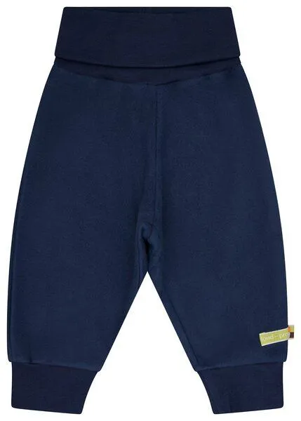 loud + proud loud + proud Babys & Kinder Hose aus Baumwoll-Fleece, GOTS-zertifiziert, Ultramarine(blau), – Produktbild 2 von 3