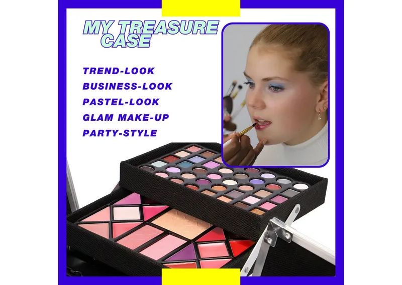 ZMILE COSMETICS Kosmetik-Koffer My Treasure Case, 113-tlg., mit veganer Formulierung, Bunt, – Produktbild 5 von 5