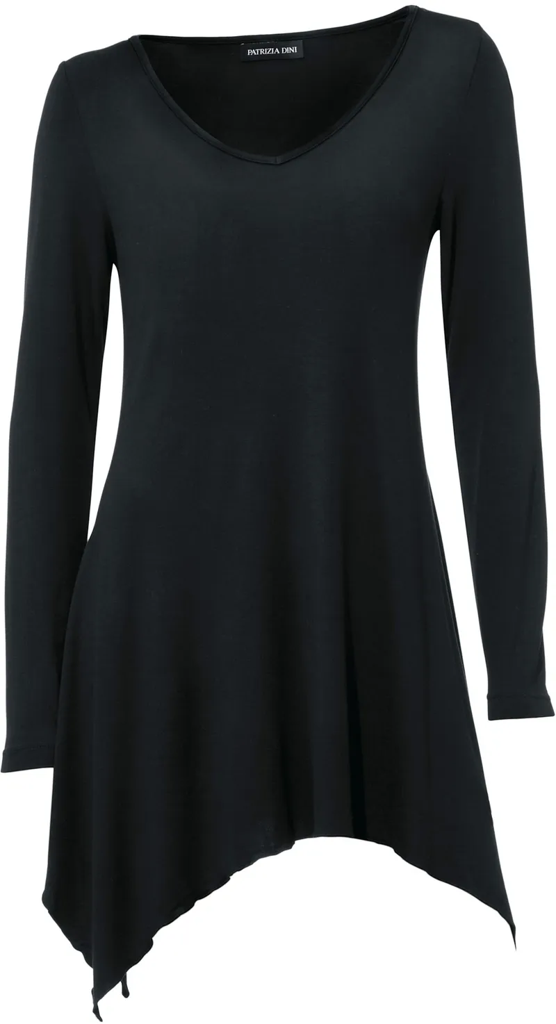 heine Longshirt schwarz, Schwarz, – Produktbild 2 von 2