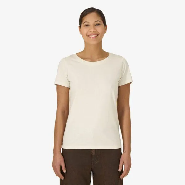 YTWOO YTWOO Mid-Light Damen T-Shirt Slim Fit, Natural raw, – Produktbild 2 von 4