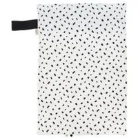 NoWaste Wrapping NoWaste Wrapping NoWaste Wickelunterlage - gepolstert (Handmade), Black & white (schwarz weiß), – Produktbild 1 von 1