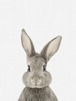 Photocircle Photocircle Poster / Leinwandbild - Rabbit – Produktbild 1 von 1