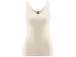 Living Crafts Living Crafts Damen V-Neck-Trägertop "Janine", natural 44/46 – Produktbild 1 von 1