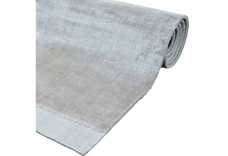 Consilio Concept Designteppich BAMBOO Teppich Wohnzimmer luxuriös Viskose Seidenglanz Soft, Beige|braun, – Produktbild 4 von 5