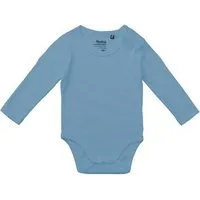 Neutral Neutral® Baby Wickelbody Strampler Langarm, Dusty indigo, – Produktbild 1 von 1