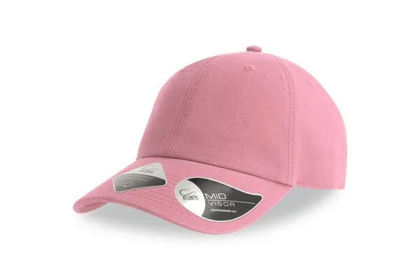 Atlantis Headwear Atlantis Headwear Fraser Cap Bio Baumwolle verstellbar, Pink, – Produktbild 2 von 4