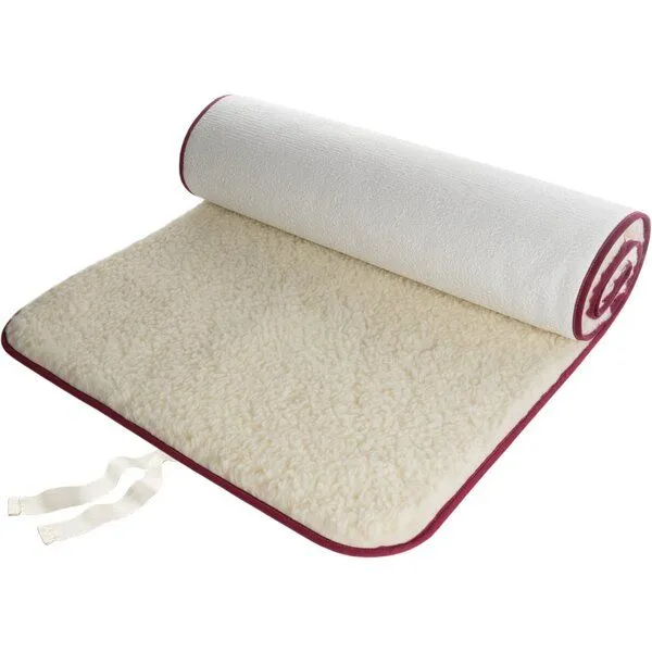 Bausinger Bausinger Schurwoll Yogamatte Kontrast, Braun / natur, – Produktbild 2 von 2