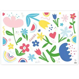 Bow & Hummingbird Bow & Hummingbird Bastelbogen Flower Power Girlande – Produktbild 1 von 1