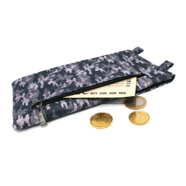 Seegarn Seegarn Handytasche / Umhängetasche (MB11), K2 - kette schwarz, – Produktbild 2 von 3