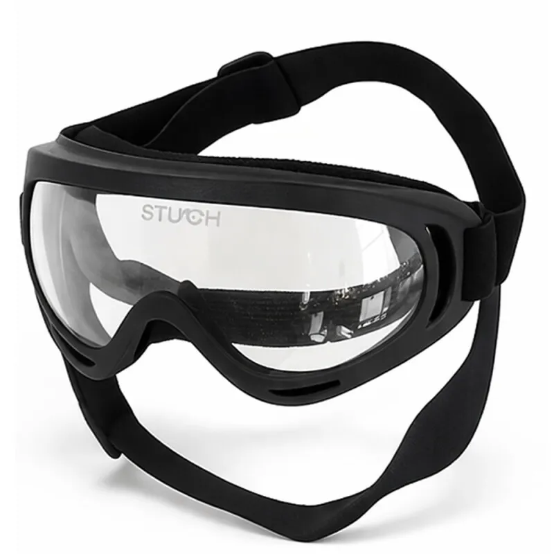 STUCH STUCH Hundebrille UV-Schutz für Hunde - Verstellbare Hunde Sonnenbrille - Brille für Windschutz & Staubschutz für Auto, Motorrad und Outdoor alpin, Alpin, – Produktbild 1 von 2