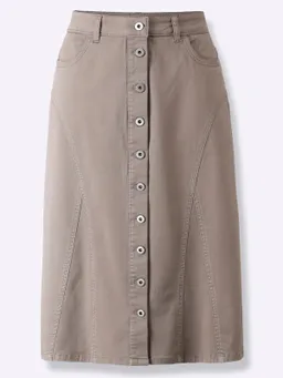 Witt Jeansrock taupe – Produktbild 1 von 1