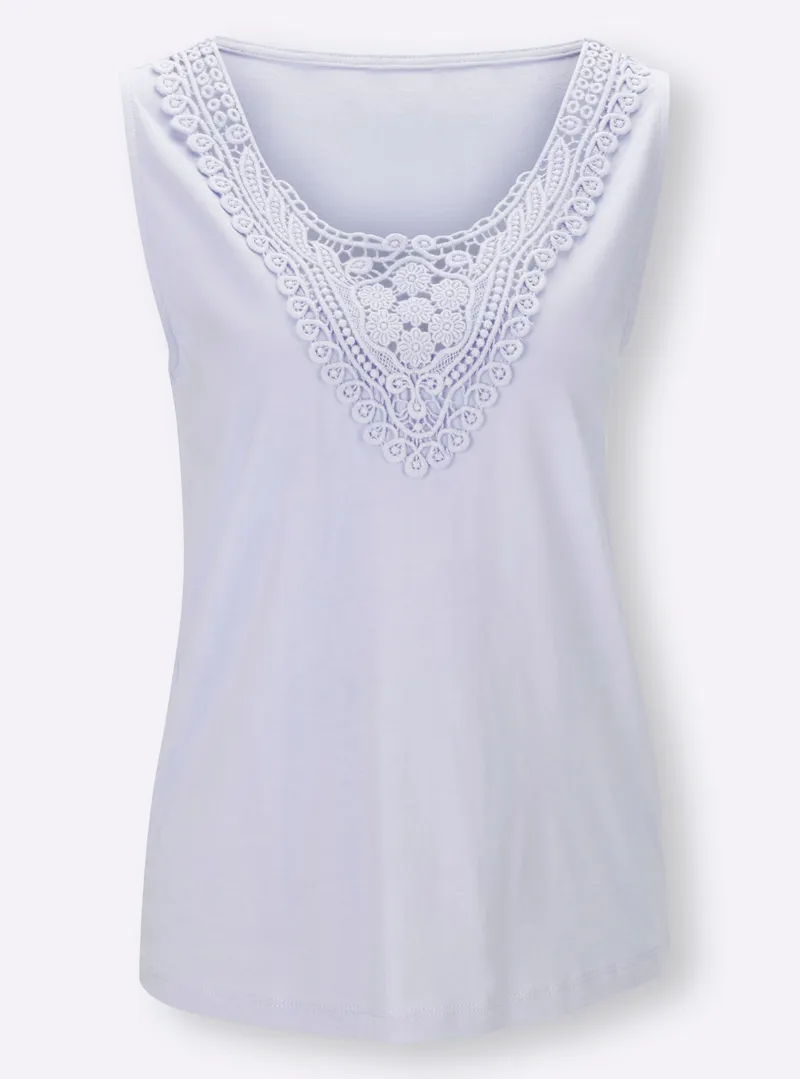 heine Shirttop hellblau, Hellblau, – Produktbild 1 von 2