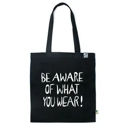 Gary Mash GARY MASH Baumwolltasche Be aware of what you wear! – Produktbild 1 von 1