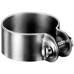 Alberts ALBERTS Schelle, Befest. v.Streben u.Spannbrücken an Pfosten, feuerverz., Ø48mm, Breite25mm – Produktbild 1 von 1