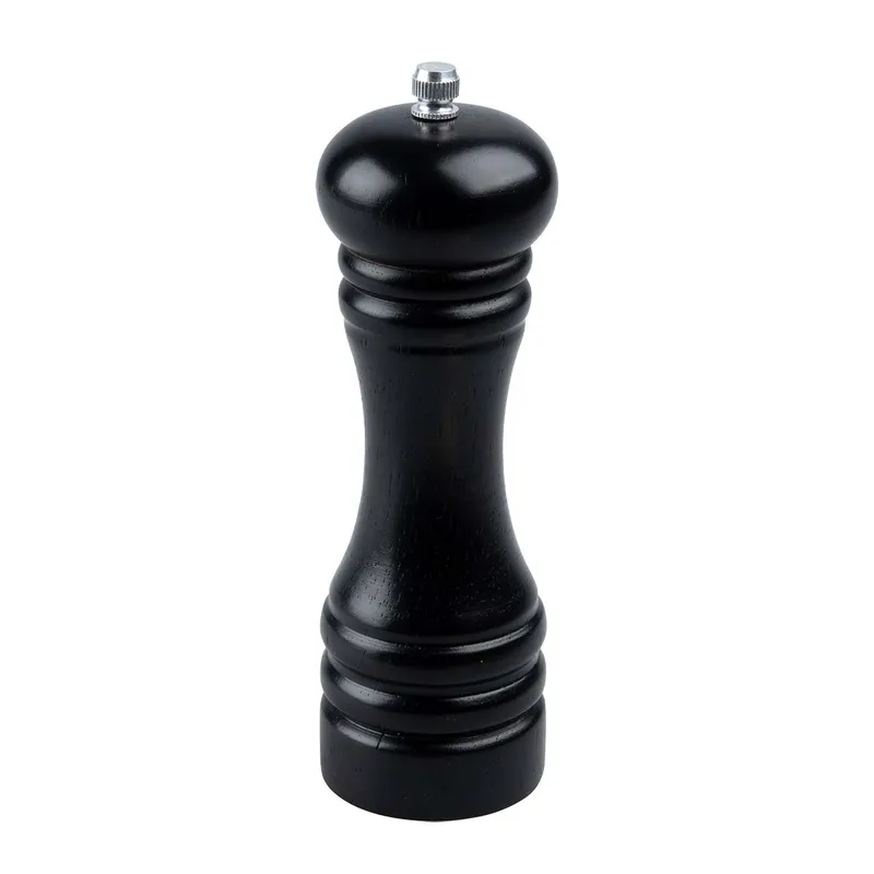 FMprofessional FMprofessional Salz- und Pfeffermühle, 18cm, Holz, schwarz – Produktbild 1 von 2