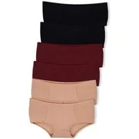 ORGANICATION ORGANICATION Damen vegan Blaire | Boyshorts Panty Aus Bio-Baumwolle Und Tencelâ„¢ Modal-Mix Im 6er-Pack – Produktbild 1 von 1