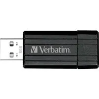 Verbatim Verbatim USB-Stick 'PinStripe' schwarz, 16GB, USB 2.0 – Produktbild 1 von 1