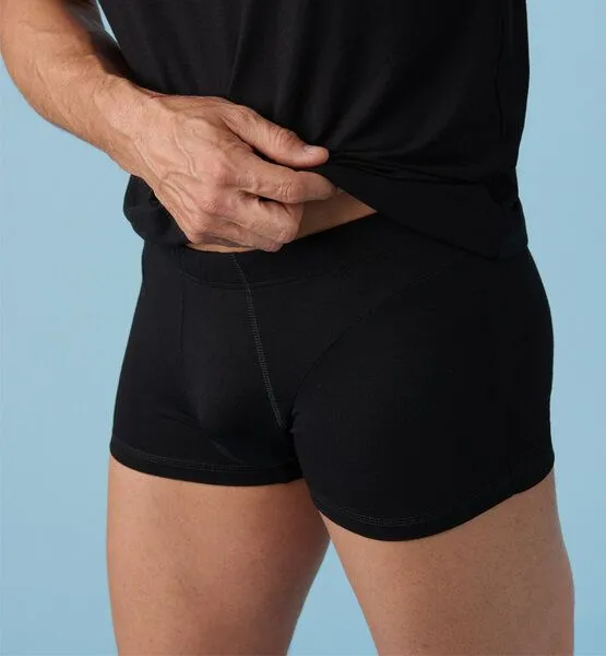 CASAGiN CASAGiN Boxershorts aus Naturstoff, Schwarz, – Produktbild 1 von 4