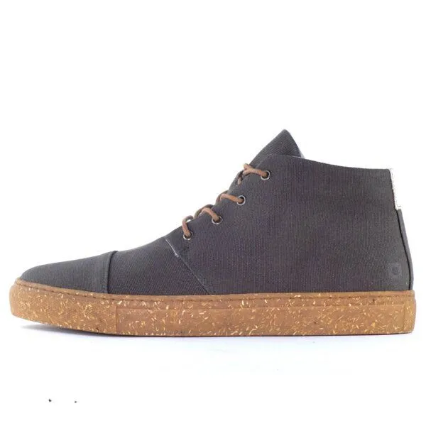 SORBAS SORBAS '59 recycelte Stoff-Sneaker, Grau, – Produktbild 2 von 4