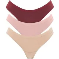 ORGANICATION ORGANICATION KAVINN | Tanga aus Bio-Baumwolle und TENCEL Modal im 3er-Pack, Mix-30, – Produktbild 1 von 1