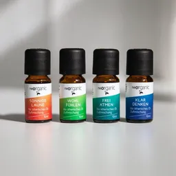 NeoOrganic NeoOrganic Set vier Duftmischungen aus 100% naturreinen Bio ätherischen Ölen – Produktbild 1 von 1