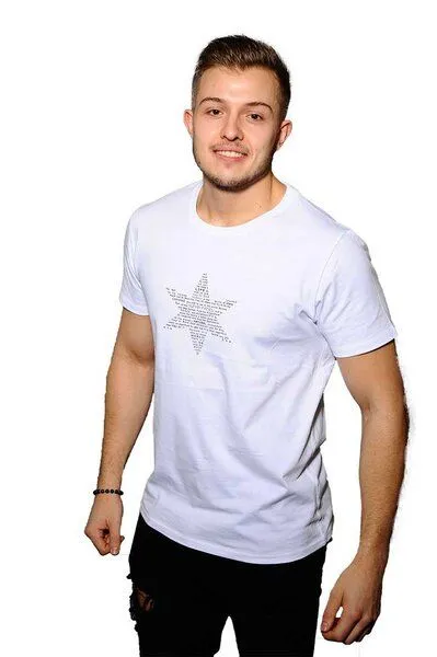 Human Family Schweres Bio Shirt von Human Family "Join Star" – Produktbild 2 von 4