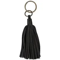 El Puente El Puente Schlüsselanhänger "Tassel" | Fair Trade & Handmade aus Indien, Schwarz, – Produktbild 1 von 1