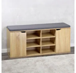 Kesper Kesper Schuhschrank Schuhschrank mit Sitzkissen, 2 Türen, FSC – Produktbild 1 von 1