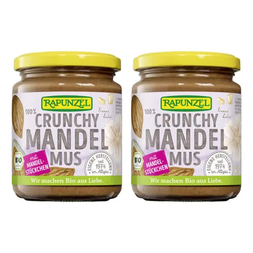 RAPUNZEL Mandelmus Crunchy (250g) – Produktbild 2 von 2