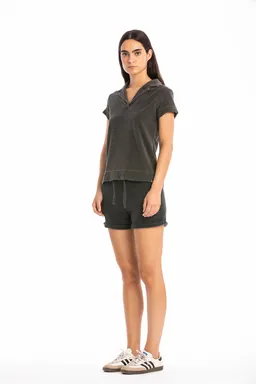 RAVENS VIEW IBIZA RAVENS VIEW IBIZA Damen vegan Polo Alexa Terry Anthrazit – Produktbild 1 von 1