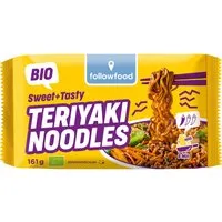 followfood followfood Bio-Instant-Gericht Teriyaki Nudeln "Sweet + Tasty", 161 g – Produktbild 1 von 1