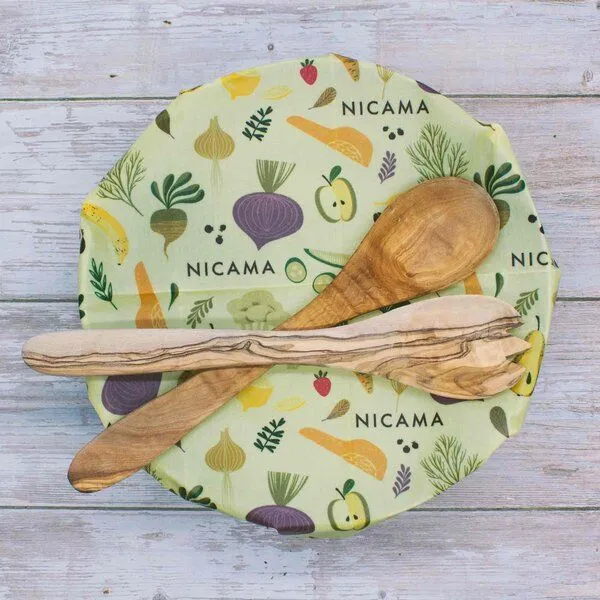 NICAMA NICAMA Bienenwachstücher 3er Set (M + L + XXL), Set 2, – Produktbild 4 von 4