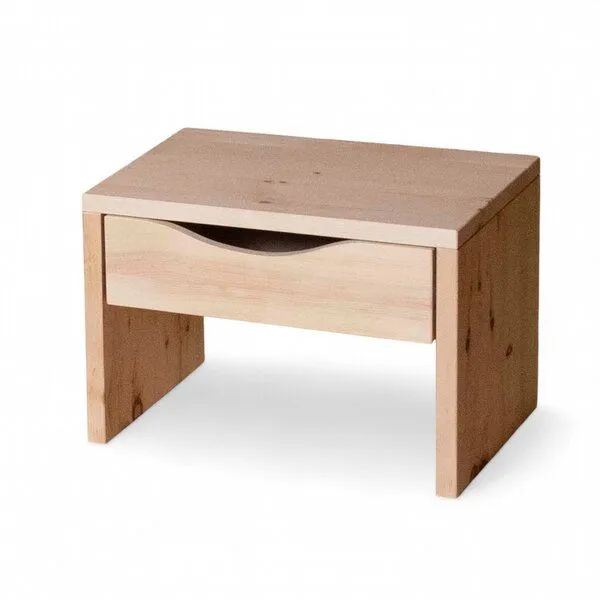 YAK holzraum YAK holzraum Nachttisch Zirbenholz YARON Massivholz – Produktbild 2 von 4