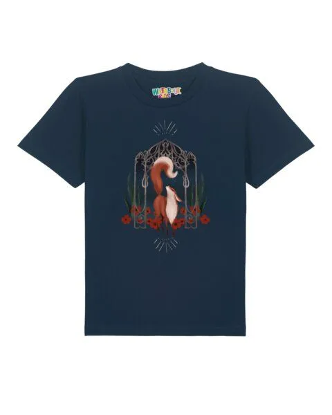 watabout.kids watabout.kids T-Shirt Kinder Der wunderschöne Fuchs, French navy, – Produktbild 1 von 2