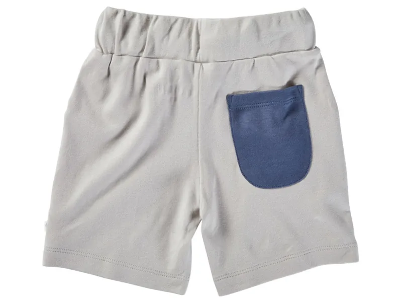 HANS NATUR Kinder Shorts Bio-Baumwolle beige Gr.86/92, Braun, – Produktbild 2 von 2