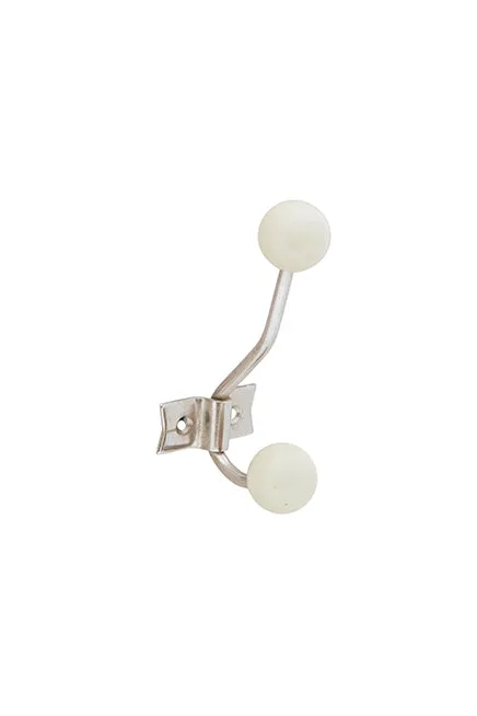 Tranquillo Garderobenhaken RETRO off-white - white – Produktbild 1 von 1