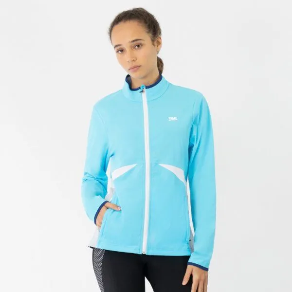 TAO Sportswear TAO Sportswear Damen Laufjacke Arista mit UV-Schutz, Blau, – Produktbild 1 von 4