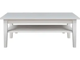 Couchtisch "Solvita" B 116 x T 70 x H 45 cm, Kiefer weiß, B-Ware, Zustand wie neu – Produktbild 1 von 1